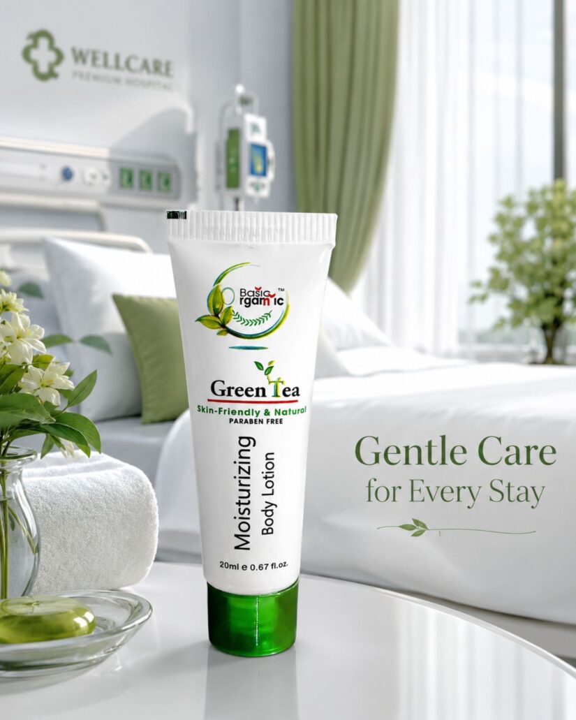 Basic Organnic Green Tea Moisturizing Body Lotion