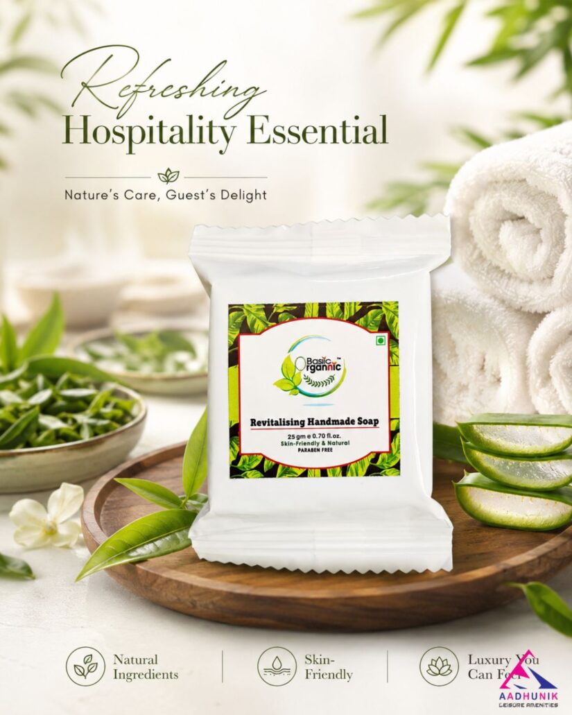 Basic Organnic Revitalising Handmade Soap 25gm