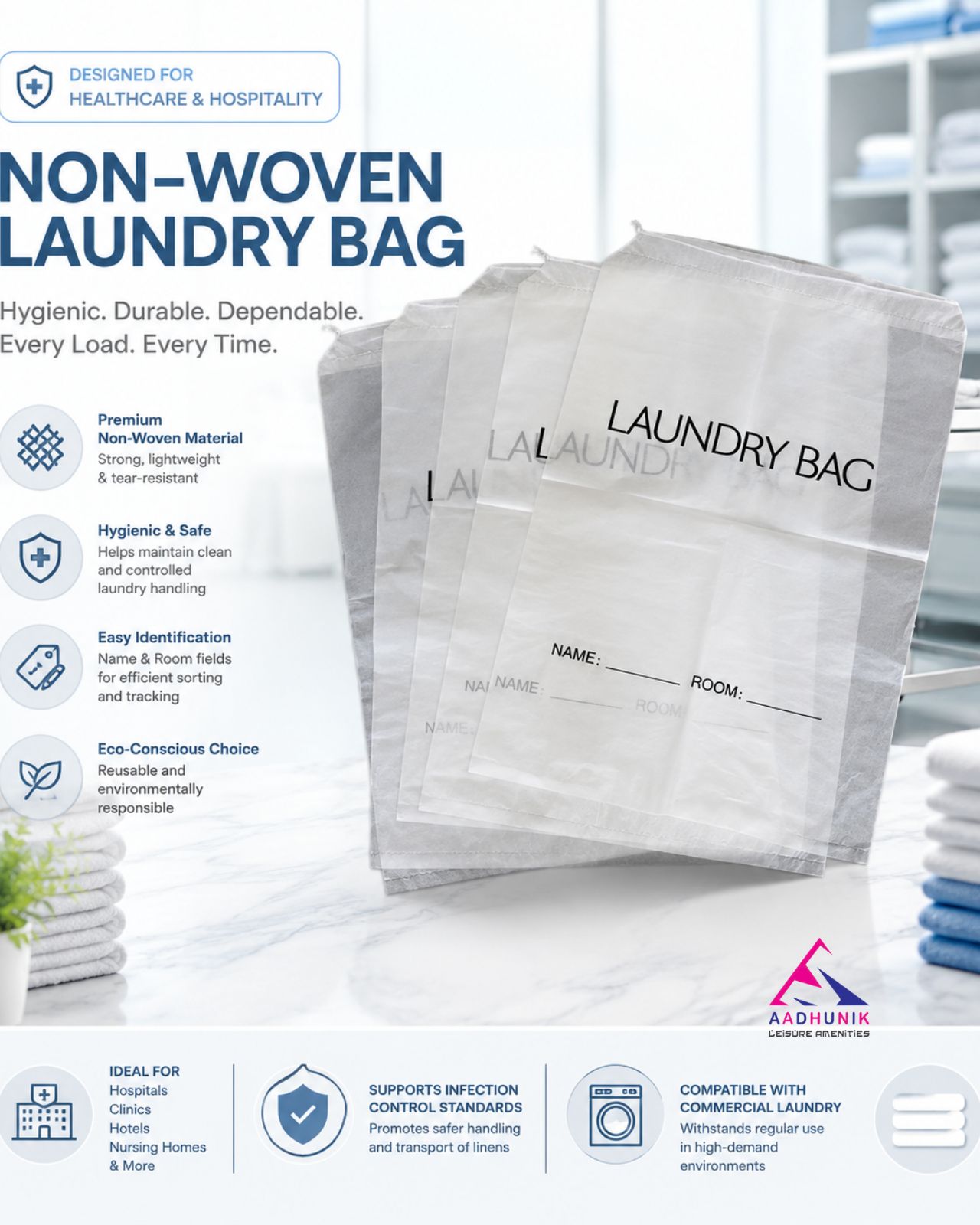 LAUNDRY BAG NON WOVEN - Image 5