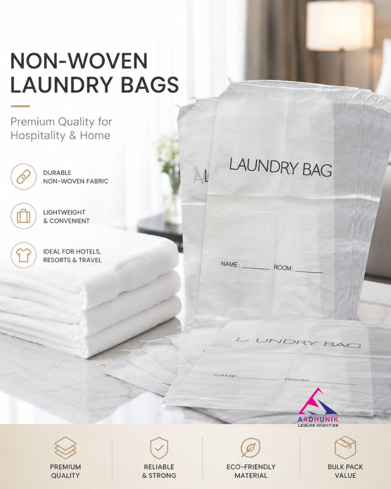 LAUNDRY BAG NON WOVEN - Image 4