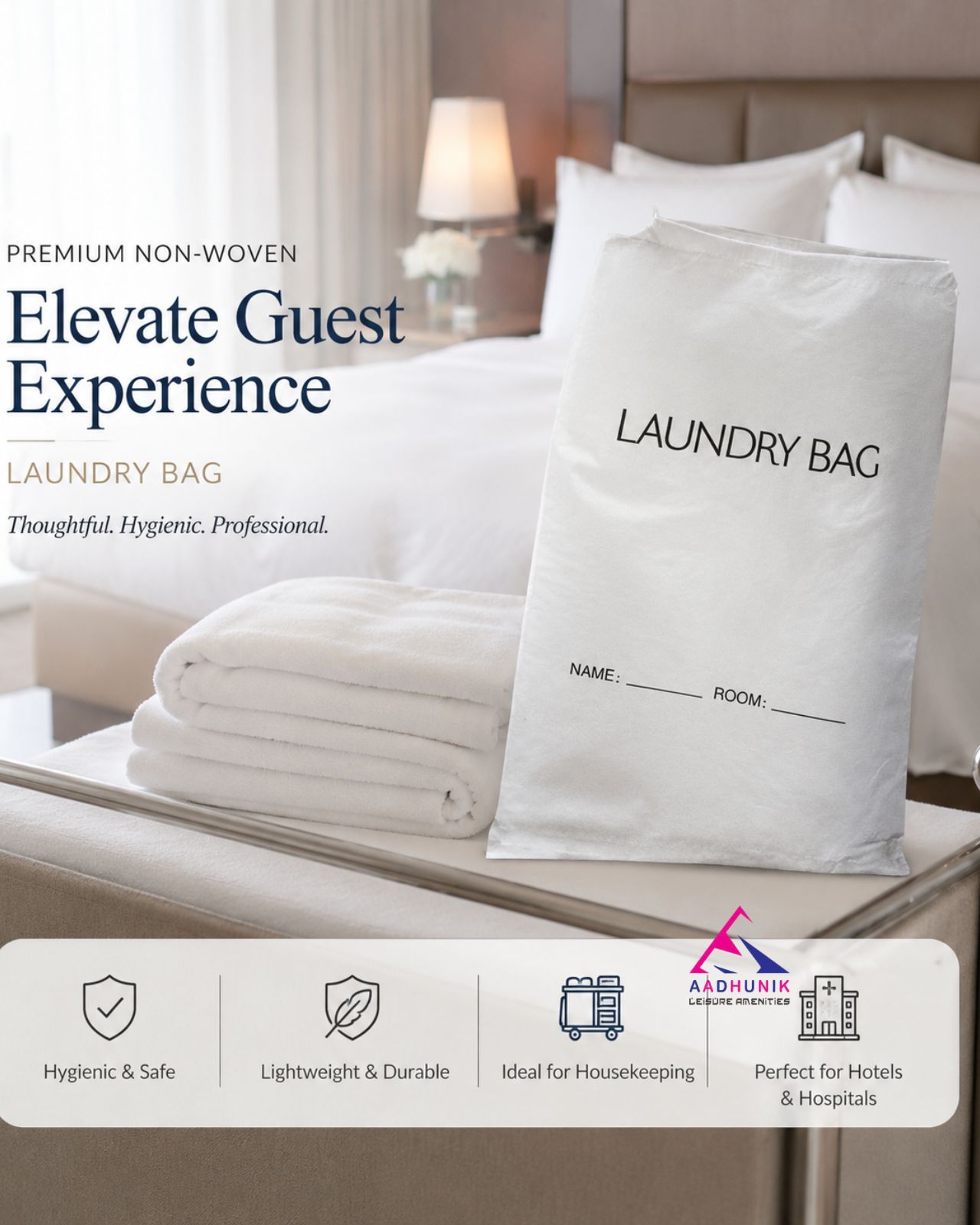 LAUNDRY BAG NON WOVEN - Image 3